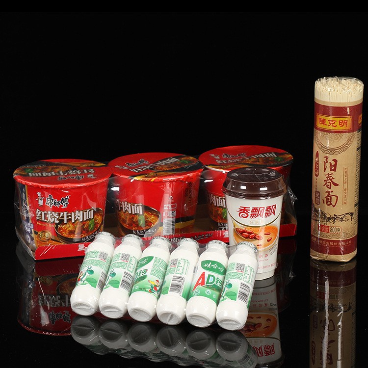 厂家直销POF热缩膜透明收缩膜软筒状塑料封膜热食品包装膜可定制