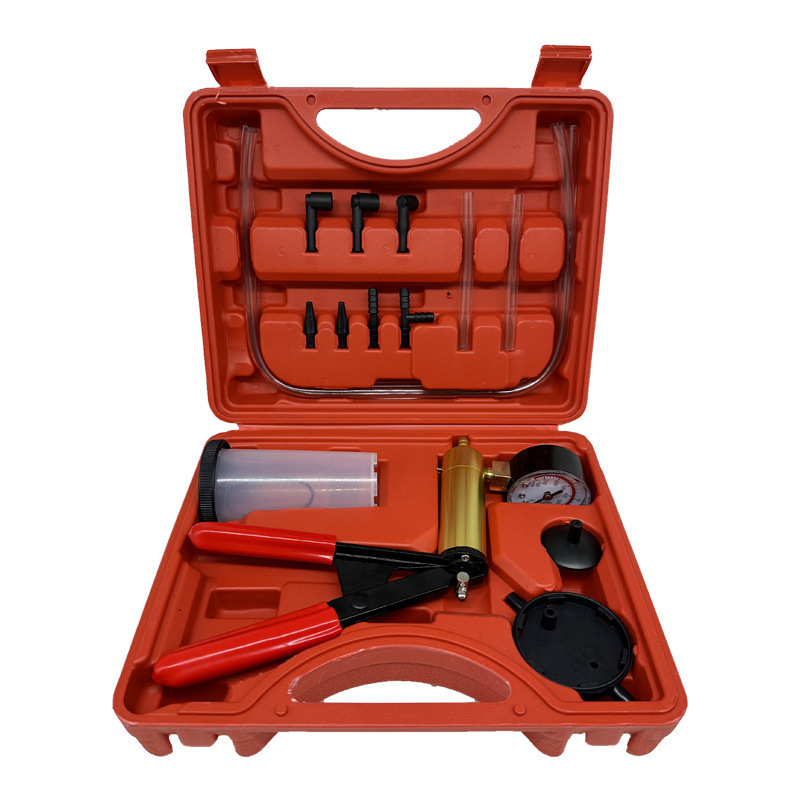 Coche bomba de vacío manual de doble propósito vacío presión negativa pistola de succión freno aceite reemplazo detector herramienta de reparación