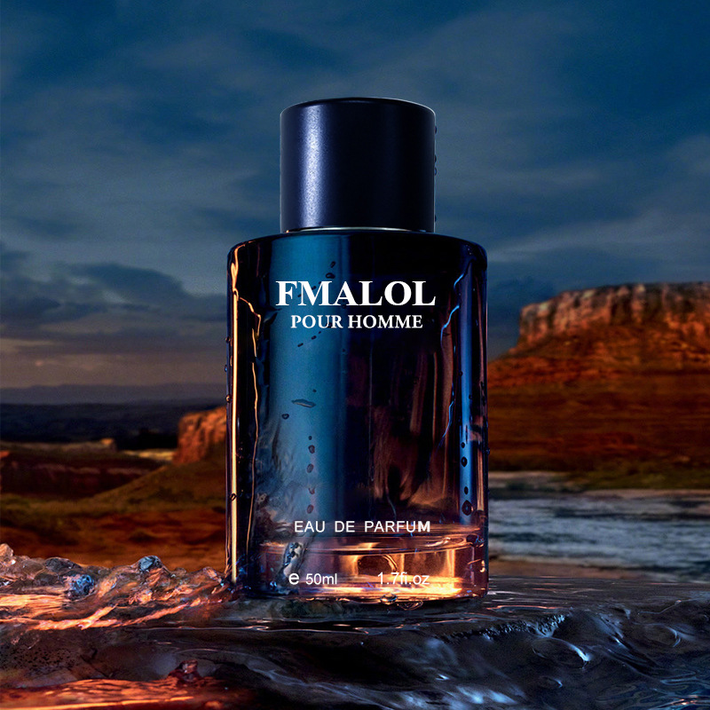Hot-selling cross-border e-commerce product: Wild Men's Perfume, fragrance wholesale, live stream source, long-lasting cologne, 50ml