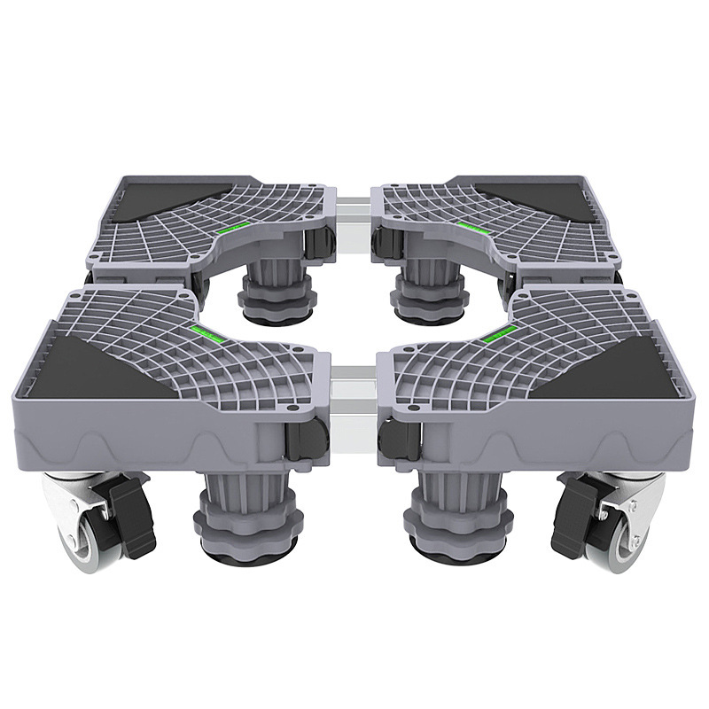 Lavadora refrigerador base universal trípode con ruedas aire acondicionado vertical móvil universal rueda pad soporte alto pie pad orden