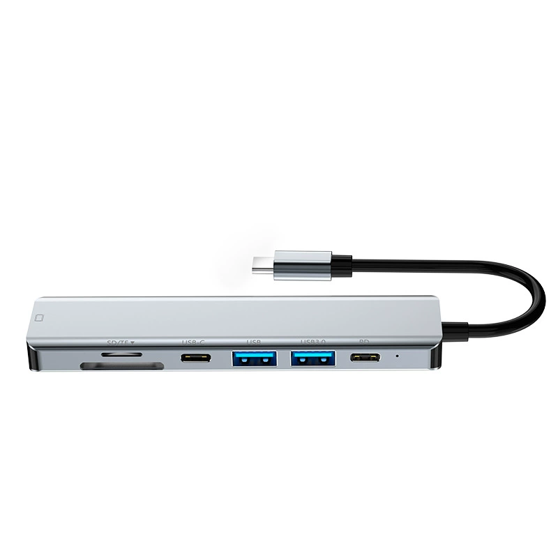 Заводской Type-C расширительный док с одним портом, Type-C->HDMI, PD быстрая зарядка, многофункциональный USB-док