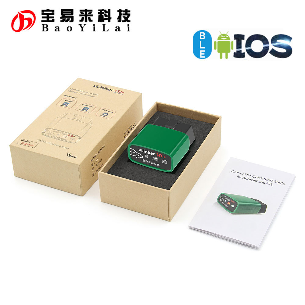 vLinker FD+ for ford Forscan 安卓苹果 蓝牙4.0 福特汽车诊断仪