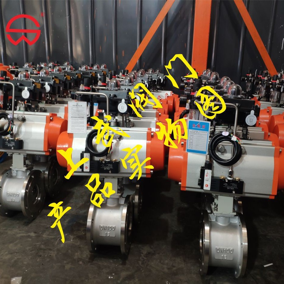 Q671F气动对夹式球阀