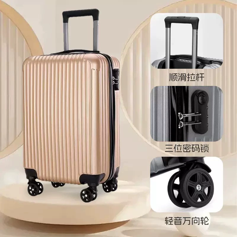 20-inch Carry-On Suitcase, Lightweight Hard Shell, Large Capacity, Multiple Colors