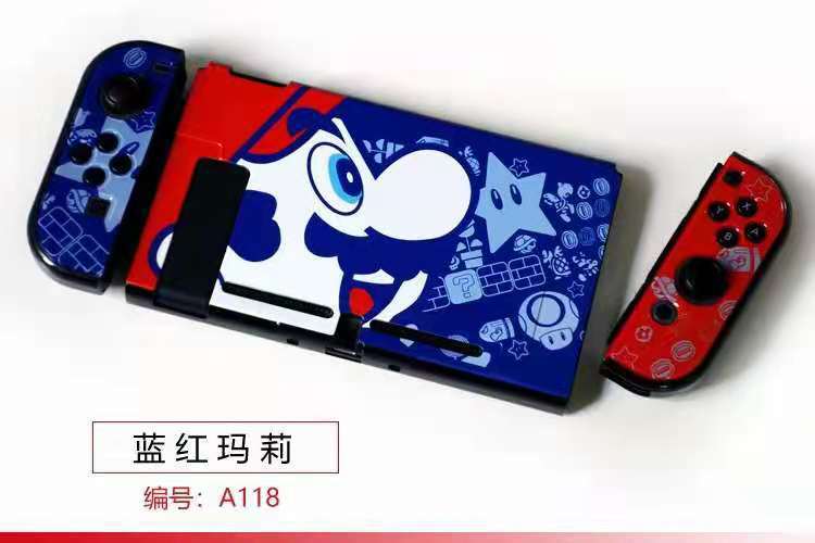 【一件】任天堂switch分体保護ケースゲームテーマカラーケース硬質保護ケース|undefined