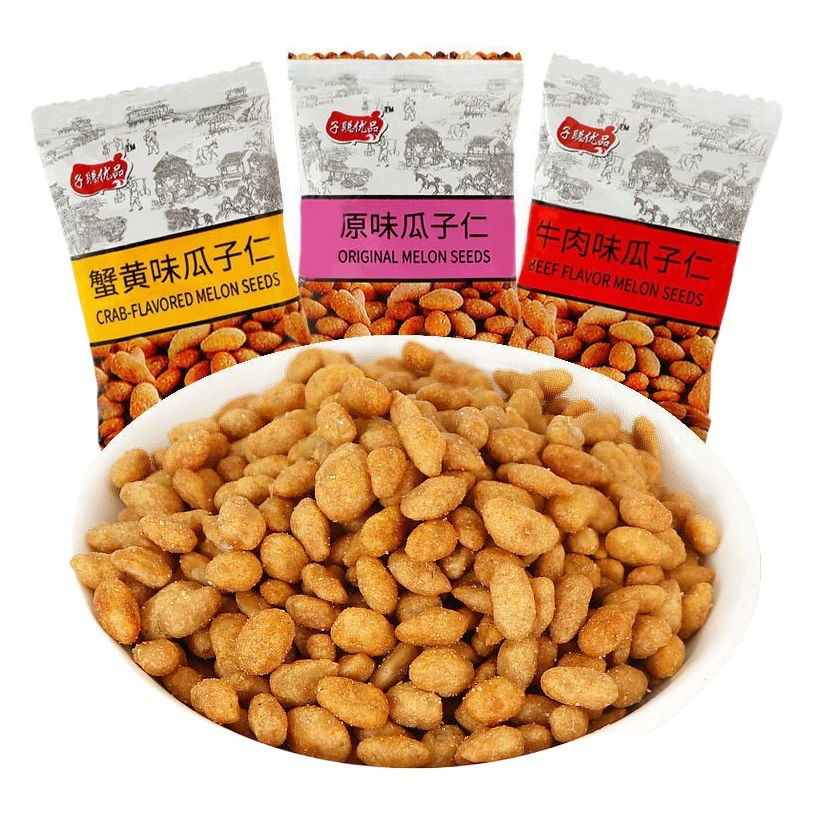 [Быстрая доставка] Краб аромат дыни семена подсолнечника закуски Краб аромат пряный очищенные оболочки оптом