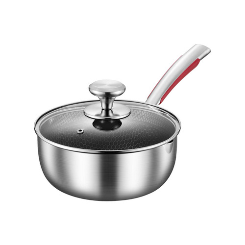 316 Japanese Snow Peak Pot Stainless Steel Milk Pot Household Baby Food Pot Non-stick Pan Frying Pot Stir-frying Pot Stewing Pot
