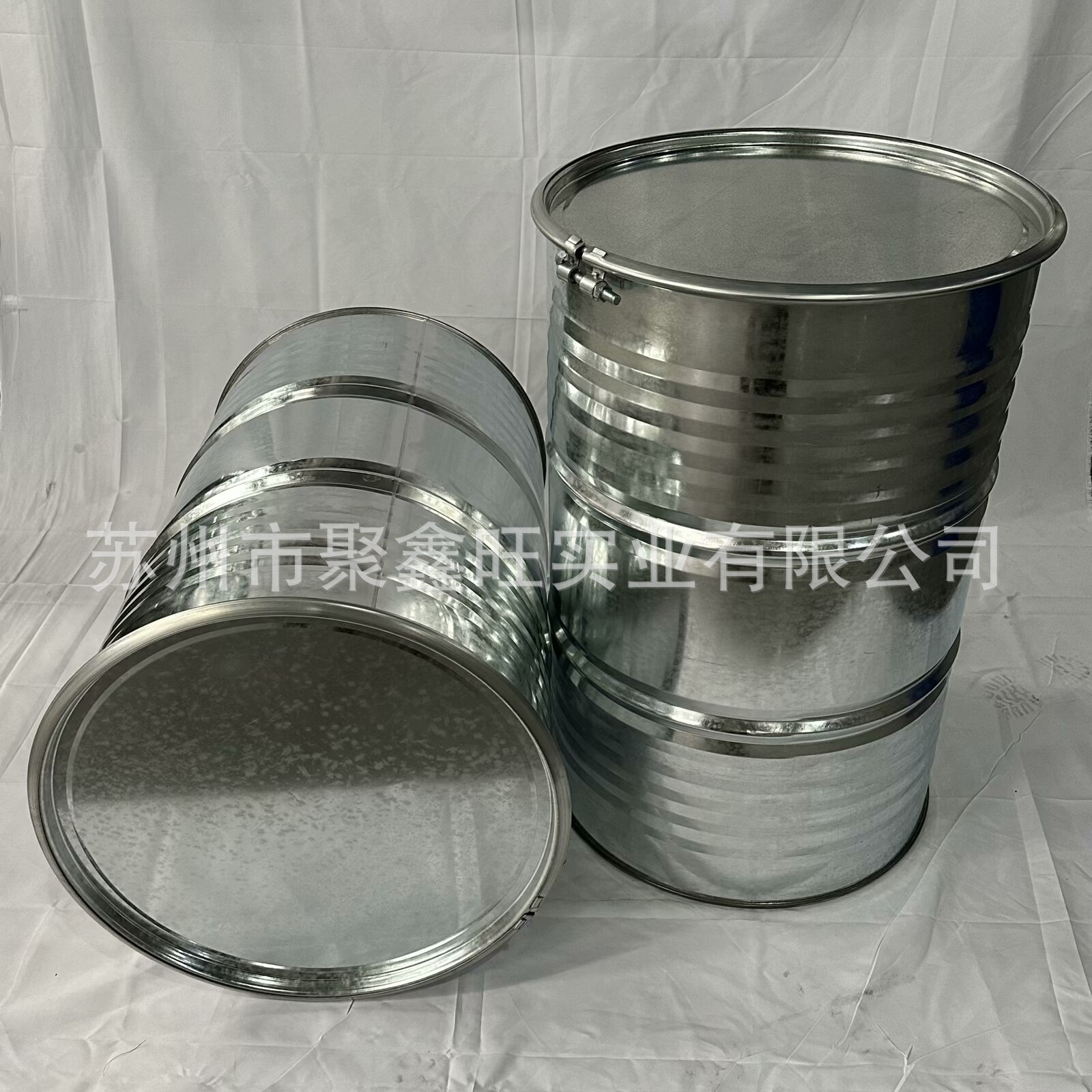 200l开口镀锌桶化工桶铁皮桶烤漆桶钢桶柴油桶厂家现货