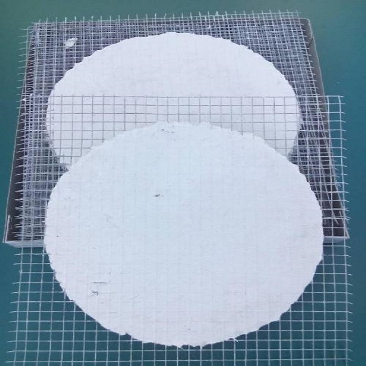 12.5cm15cm20cm red de asbesto aislante térmico envolvente borde calentamiento junta de asbesto instrumento de enseñanza experimental de química I