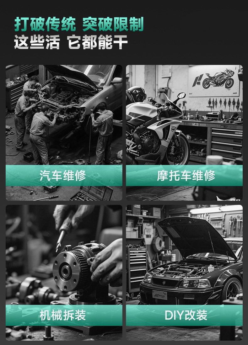 Suitable for auto repair tool sets, socket wrenches, ratchet wrenches, car repair combination tool boxes, multifunctional small tool boxes