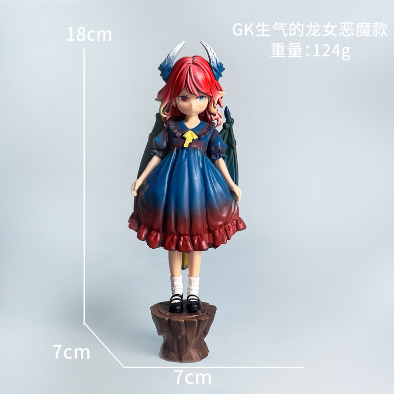 初音未来手办动漫水冰月美少女蕾姆花嫁穹妹二次元公仔模型摆件批|undefined