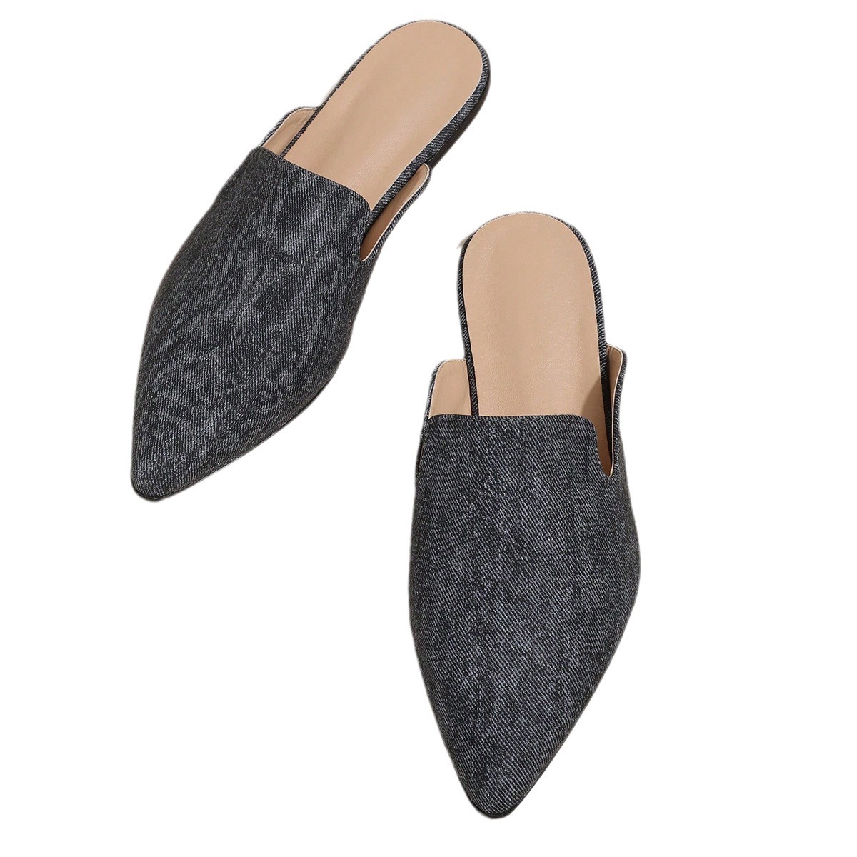 Naiste lamedad sussid Mugleri kingade ja poolsandaalidega_voghion.com