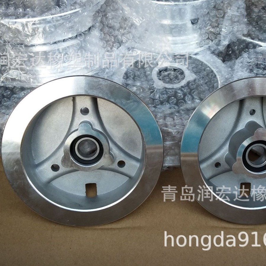 供应 铝合金轮毂  4寸  250-4  350-4 电动车 滑板车  代步车轮毂