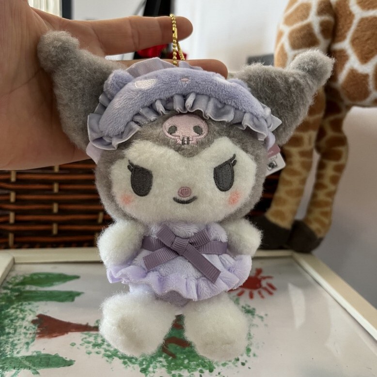 眼罩猫咪睡衣好朋友系列库洛米美乐蒂毛绒公仔挂件包挂饰|undefined