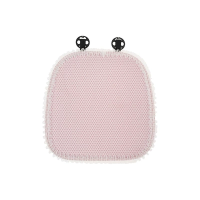High-End Feel, Breathable Car Seat — Seat cushion, seat cover - lace-polka-dot-cushion-pink-front-row