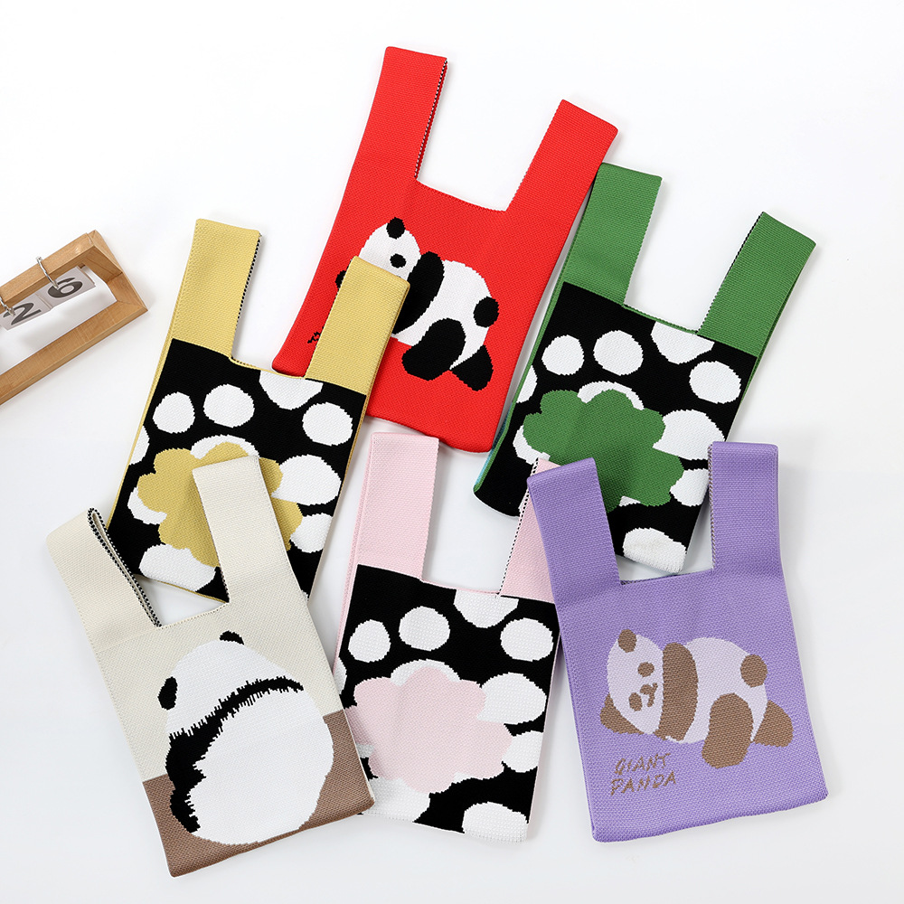 2024 Flying Weaving Bag Tote Bag Versión coreana del nuevo bolso de mano de moda Fabricante de bolsas de compras casuales de gran capacidad para estudiantes