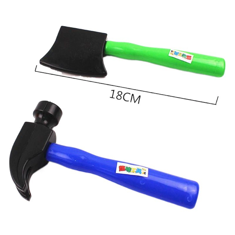 Моделирование Инструменты для ремонта костюм игровой дом ремонт пила Защитная шляпа аксессуары стойло детские игрушки смешанные оптом