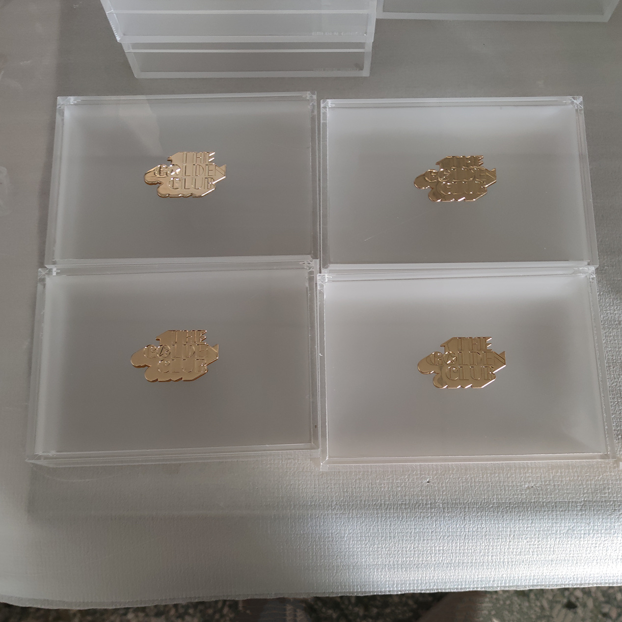 定制亚克力节日礼盒高档新年礼物盒伴手礼包装盒化妆品首饰收纳盒