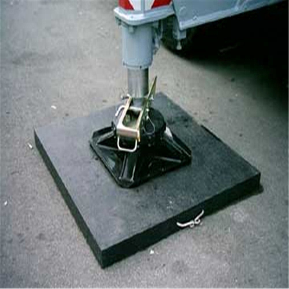 起重机随车防滑垫板 吊车泵车支腿垫块 高分子聚乙烯吊车支腿垫板