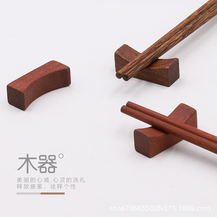 Wooden Chopstick Holder Japanese Chopstick Holder Chicken Wing Wood Chopstick Holder Commercial Wholesale Chopstick Pillow Hotel Kitchen Japanese Tableware Shelf