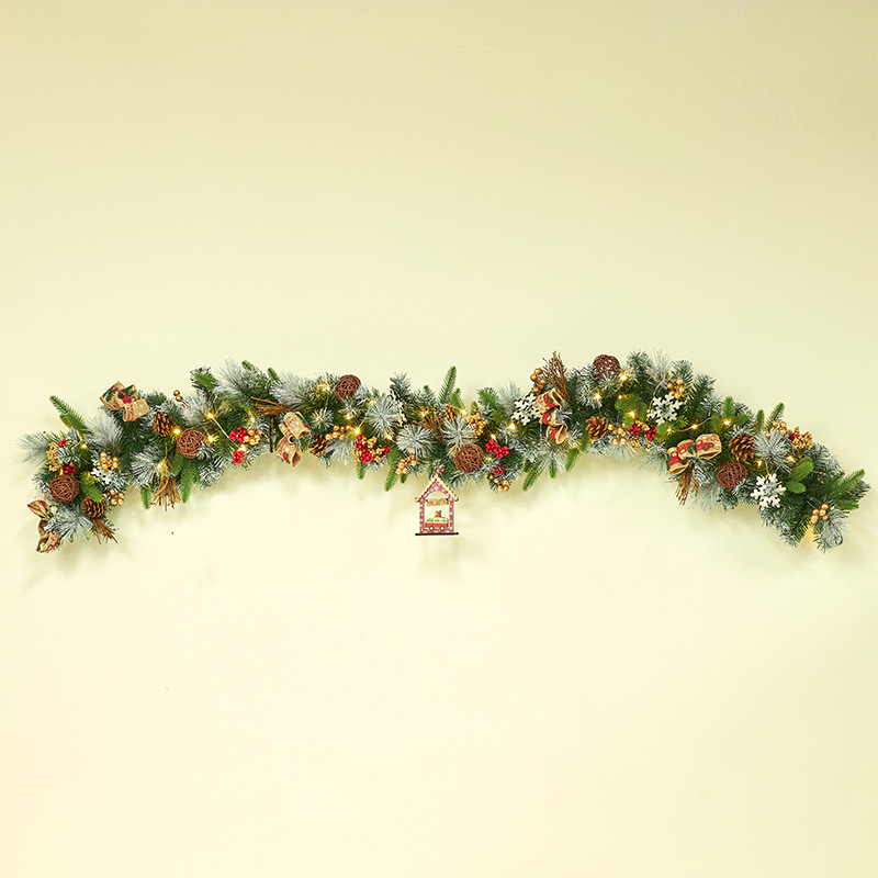 Navidad nuevo 30cm 60cm escritorio Navidad decoración traje guirnalda ratán Navidad árbol combinación vacaciones preferido