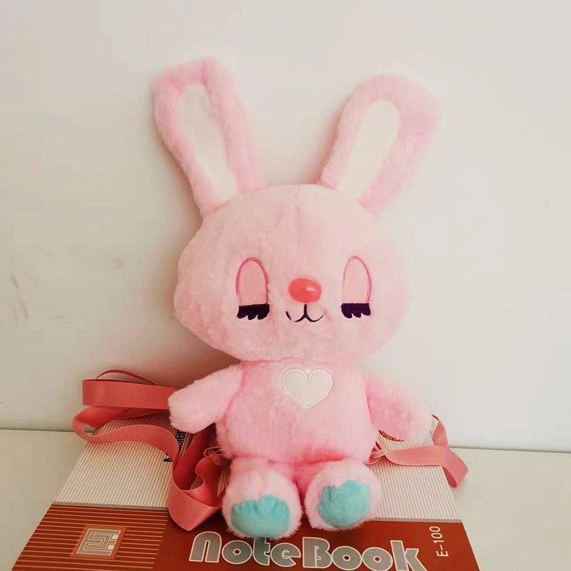 Nuevo sueño dormir conejo dormir oso muñeca felpa juguete bolsa captura muñeca máquina muñeca Regalo boda lanzar muñeca