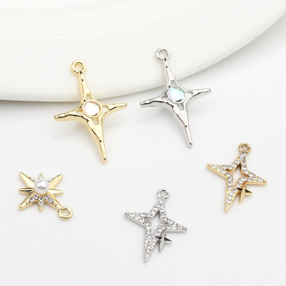 Fashionable stone inlay with zircon