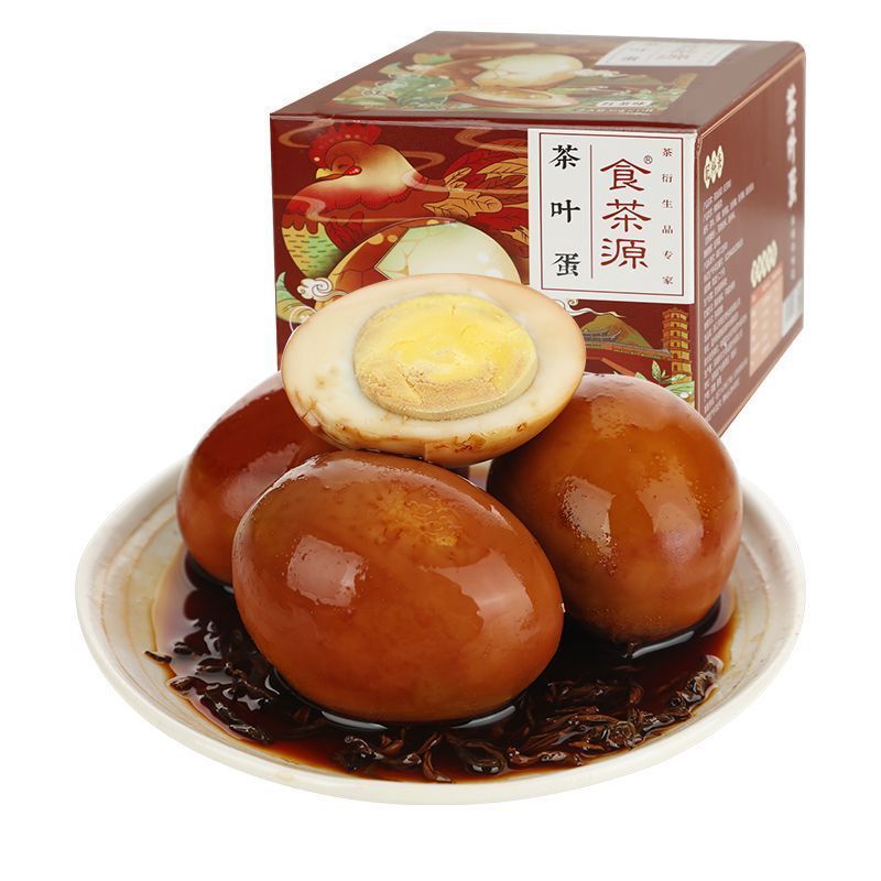 五香茶叶蛋即食免煮速食营养早餐食品零食休闲小吃卤蛋整箱鸡蛋厂