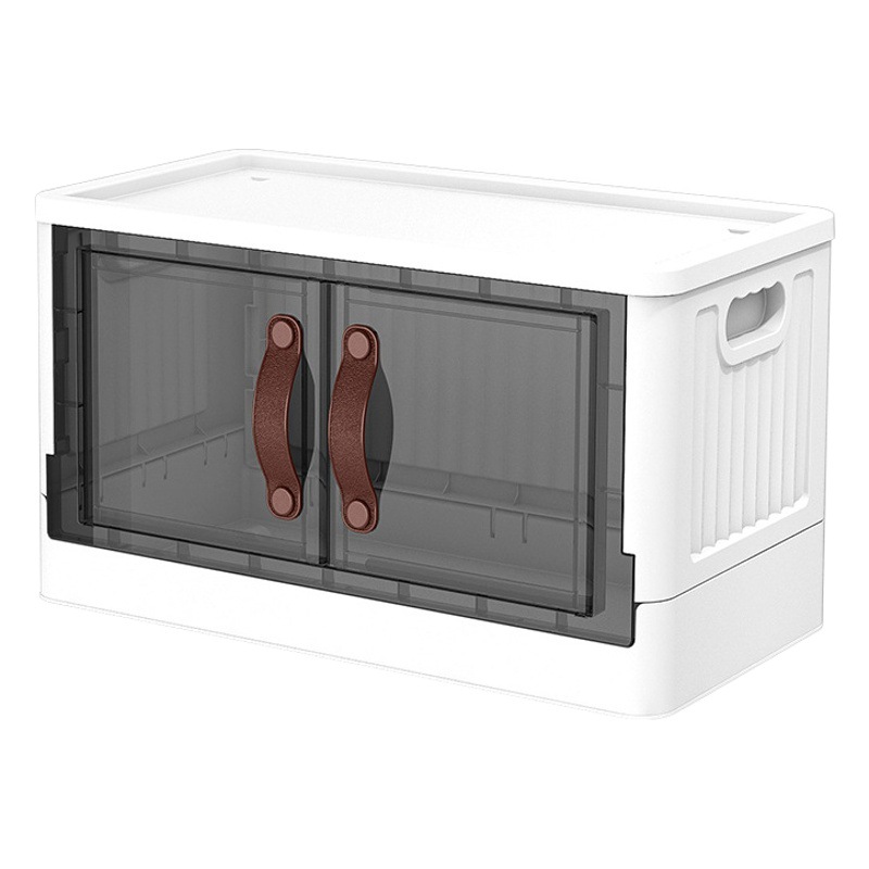 Caja de almacenamiento plegable del hogar acampar al aire libre caja de almacenamiento transparente maletero del coche ropa edredón caja de organización