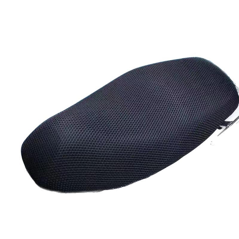 asiento de asiento universal de cuatro estaciones de tela de malla de doble capa de sándwich aislante térmico y transpirable de motocicleta eléctrica