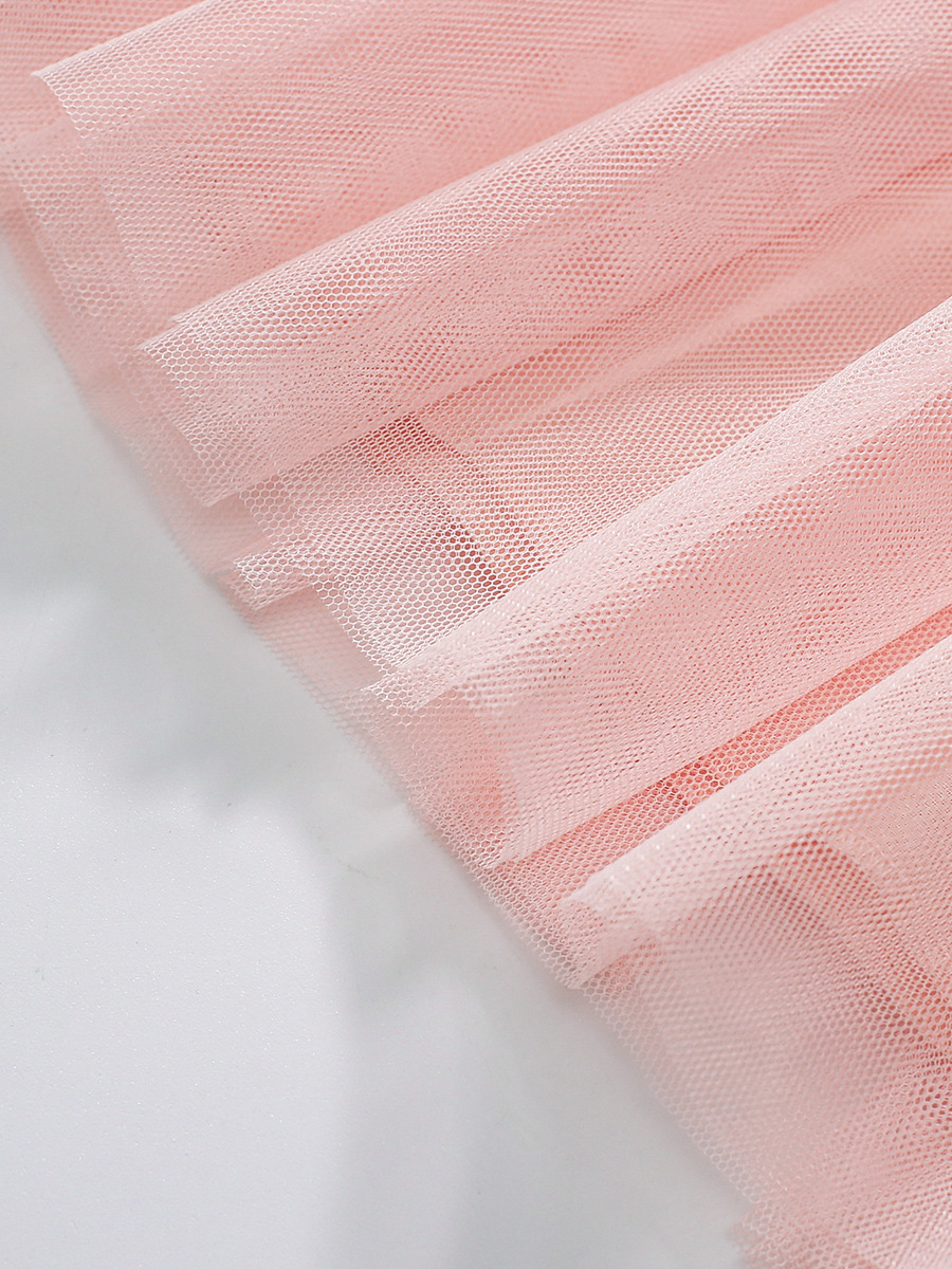 Little maven nuevo vestido de niña falda de bebé de gasa de red de verano vestido de princesa para niños lindo europeo y americano