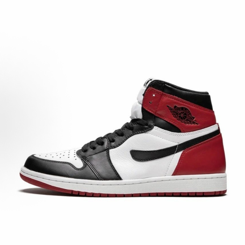 Comercio exterior AJ1 zapatos blancos y negros panda zapatos de baloncesto de alto tamaño Joe1 azul blanco puro de Carolina del Norte pareja zapatos casuales image 16
