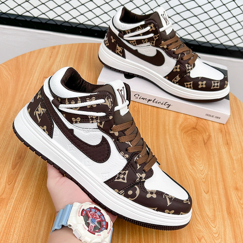 Кроссовки Air Jordan, универсальные высокие спортивные кроссовки для любимых, интернет-«стар»