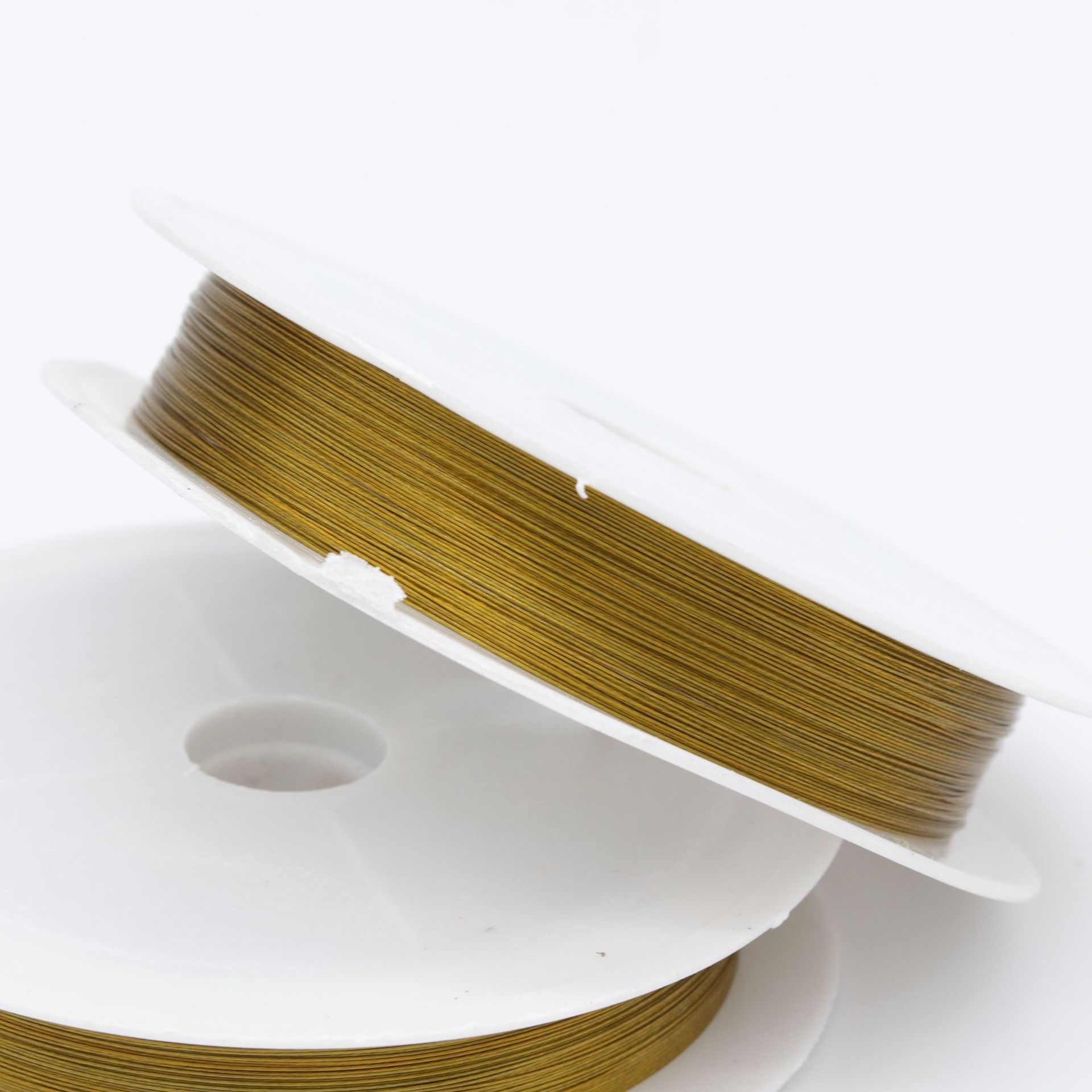 0.25mm, 0.3mm, 0.45mm Jewelry Making Size DIY Jewelry Accessories Classification 1 Piece 0.25mm 0.3mm 0.45mm 304 Stainless Steel Solid Color Polished Steel Wire
