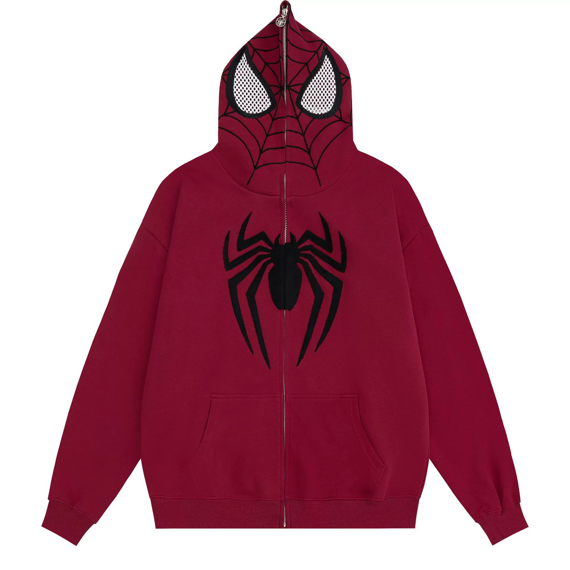 small design hoody with zipper, cardigan, American style