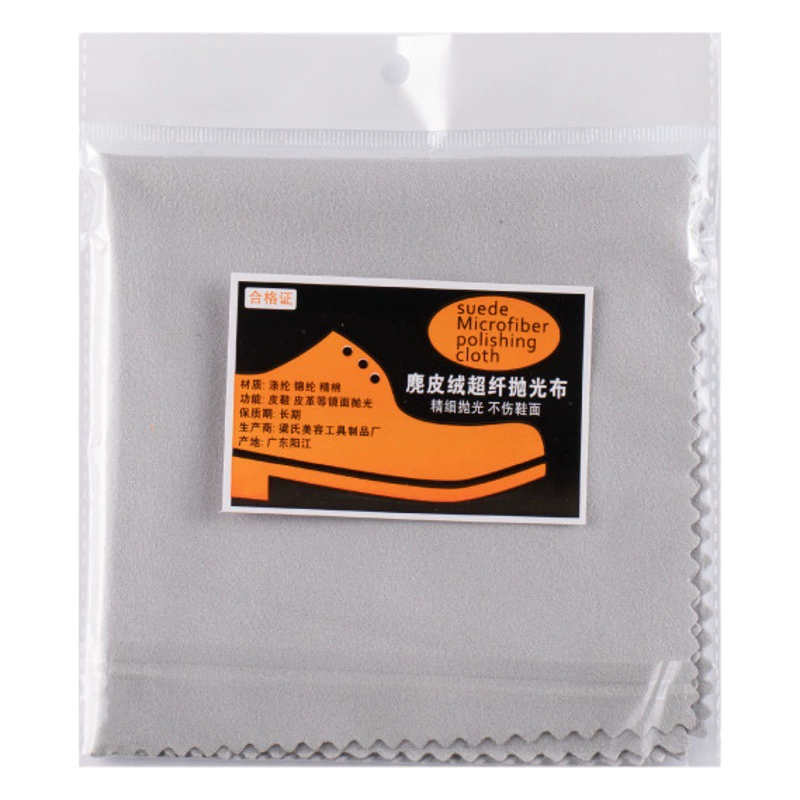 Бытовая кожаная обувь Серая специальная ткань для полировки многофункциональная Двусторонняя замшевая ткань обувь для полировки ткань для полировки воском