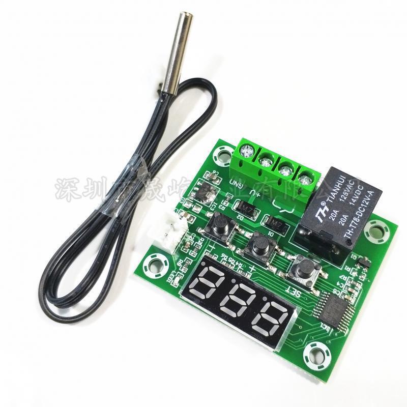 XH-W1209 digital display thermostat high precision temperature controller temperature control switch miniature temperature control board XH-W1209 digital display thermostat high precision temperature controller temperature control switch miniature temperature control board