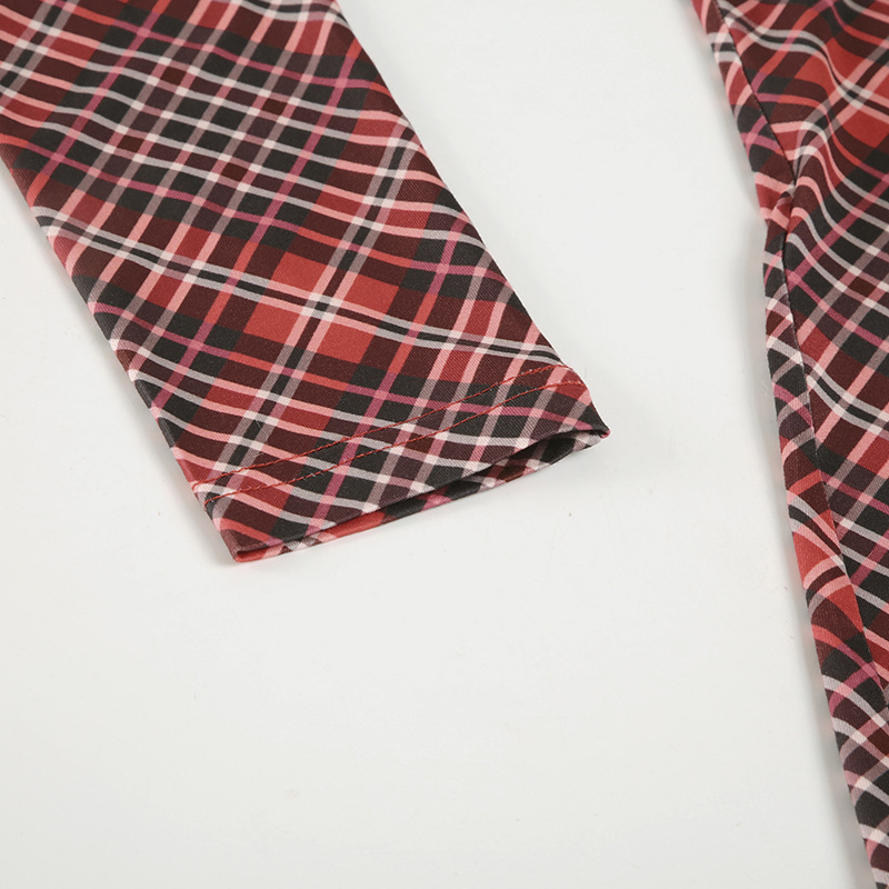 Mono navideño de manga larga con cuello en V y estampado navideño para mujer