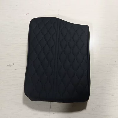 Suitable for 19-21 Parisi Armrest Box Booster Pad Armrest Box Pad Car Supplies Car Interior Modification (Sürətlər qutusu və əl tormozu başlıqları) - black-water-ripple-black
