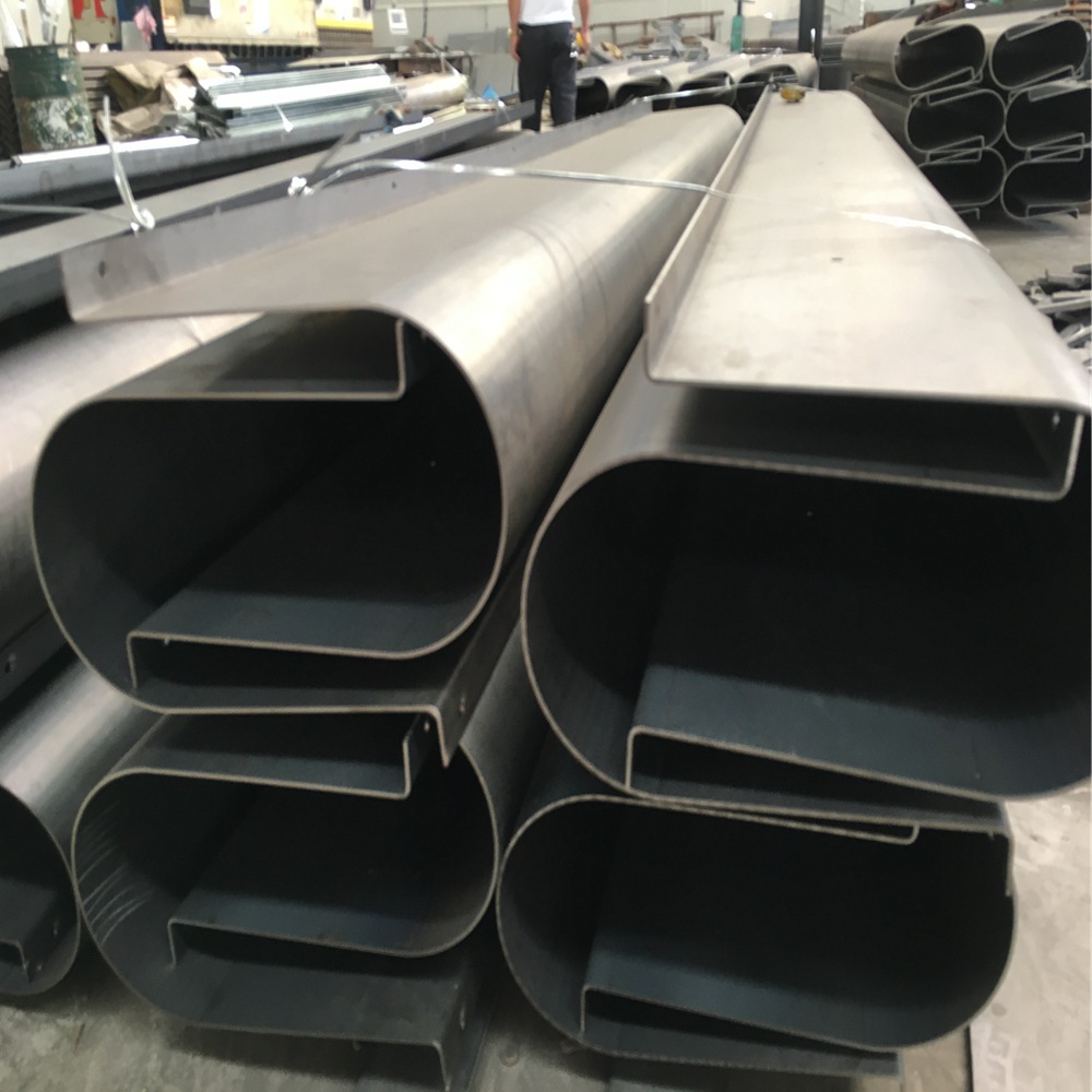 异形u槽加工不锈钢板折U型槽 铁板激光非标钣金件压弯加工