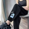 Boss bear leggings black pants thin style