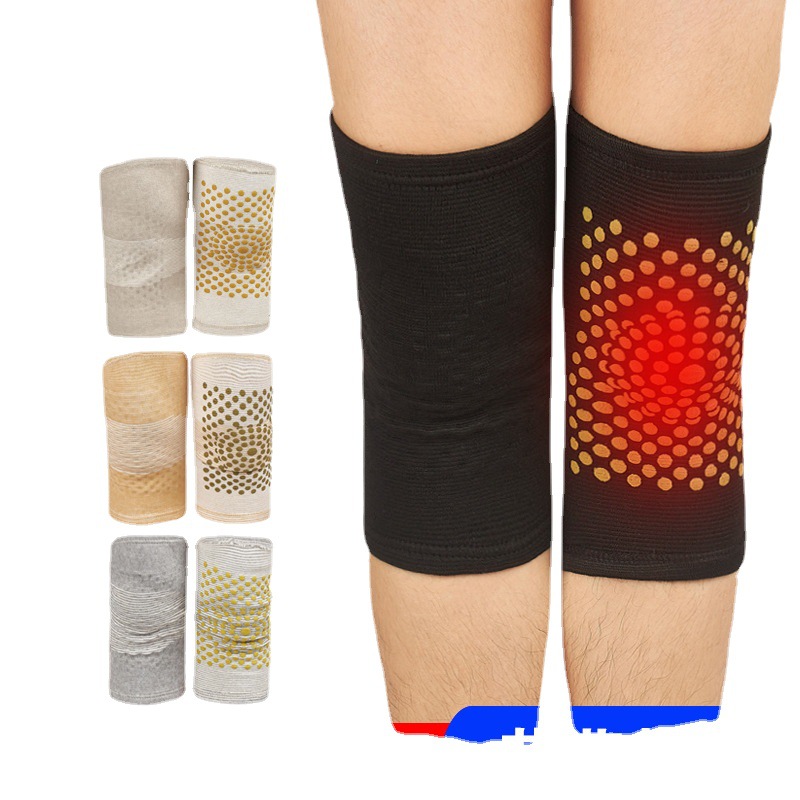 工廠批發(fā)艾草護膝中老年人護膝蓋套老寒腿秋冬護膝護腿套一件代發(fā)