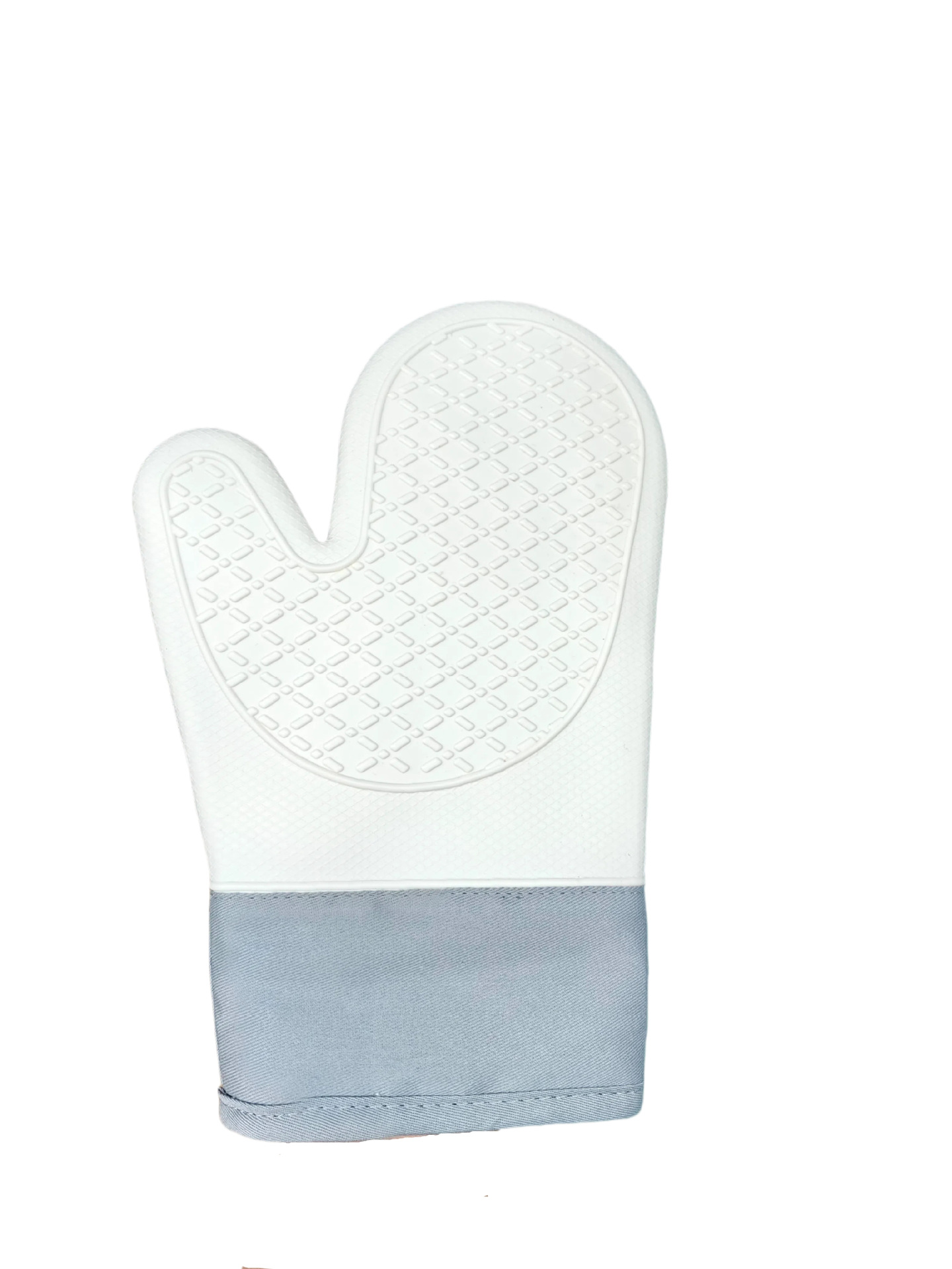 Horno de silicona guantes de aislamiento térmico antiscald espesado cocina horneado especial de alta temperatura resistente al calor horno microondas cinco dedos al por mayor