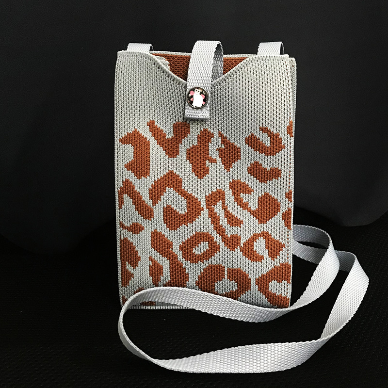 2023 Amazon eBay estilo coreano bolsa de lana moda simple punto bolsa de hombro Panda bolsa de mano fábrica