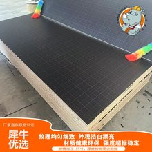 厂家批发建筑模板胶合板防水耐磨多层板木板整板黑膜三合板装饰板