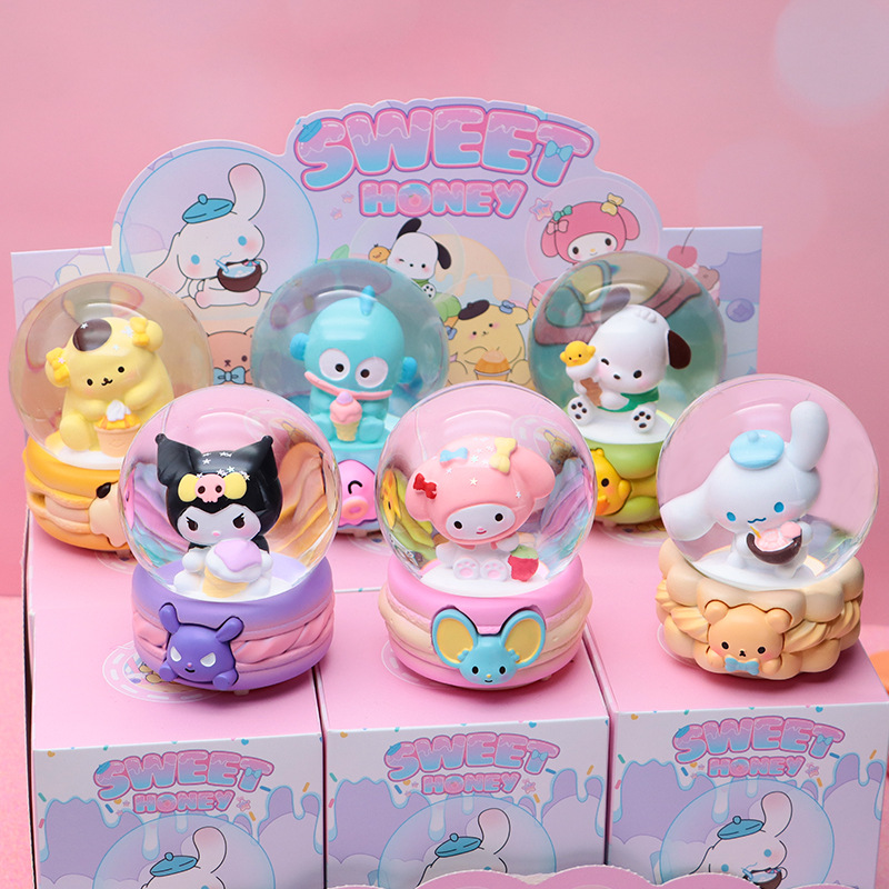 24-A8003 SWEET HONEY 수정구슬 오르골 블라인드 박스 [6개입]