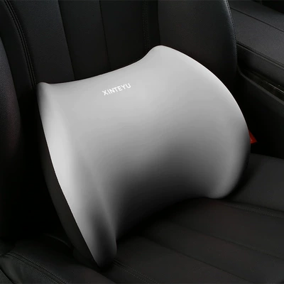 Waist support: Cushion for Driving, Lumbar Support - gray-lumbar-pillow-standard