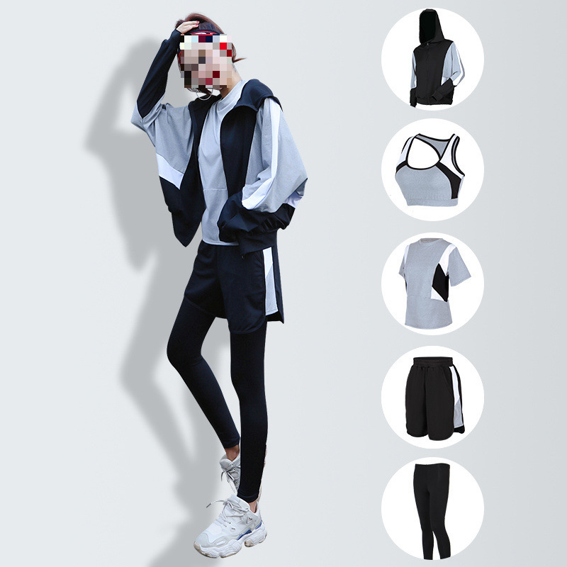 여성용 요가복 속건성 대형 사이즈 피트니스 의류 그물 셀럽 헬스 모닝 조깅 스포츠웨어 러닝복 느슨하고 날씬함