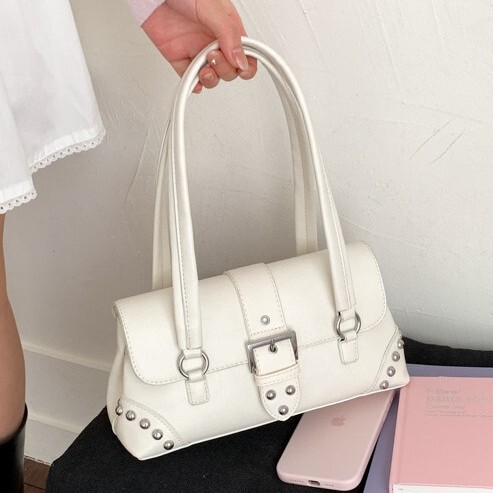 Highly Popular New Product 2026 British Motorcycle Bag, Selected Trendy Retro Shoulder Underarm Bag, Versatile Fashion Baguette Bag Highly Popular New Product 2026 British Motorcycle Bag, Selected Trendy Retro Shoulder Underarm Bag, Versatile Fashion Baguette Bag