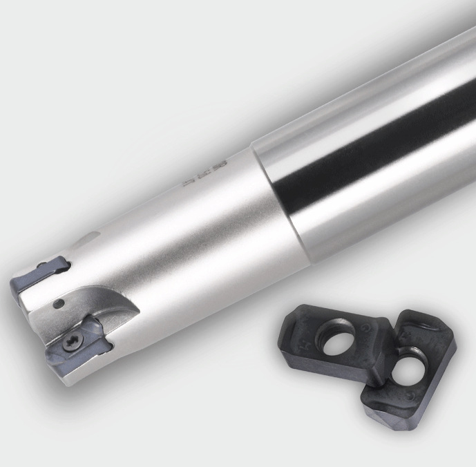 EXN03R双面东芝刀片LNMU0303ZER快进给插铣刀杆 粗加工铣刀杆